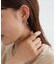 《WEB限定》SLOBE citron.ツブツブリボンピアス