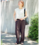 バックタックニュアンスフレンチTシャツ