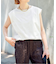 バックタックニュアンスフレンチTシャツ