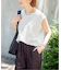 バックタックニュアンスフレンチTシャツ