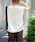 バックタックニュアンスフレンチTシャツ