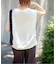 バックタックニュアンスフレンチTシャツ