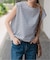 バックタックニュアンスフレンチTシャツ