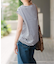 バックタックニュアンスフレンチTシャツ