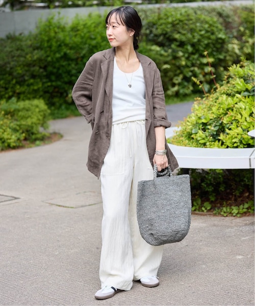 ♡Fu-＊° ラミージョーゼットジャケット 2024SS リネン100% ♡Fu-＊°様専用 ラミージョーゼットジャケット 2024SS リネン100%