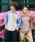 SLAPS ボーダーTシャツ