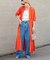 リネンレーヨンティアードワンピース