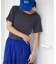 シアーリブ半袖TEE