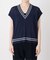 Linen Knit Cable ベスト