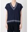 Linen Knit Cable ベスト