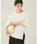 SIDE SLIT NUANCE Tシャツ