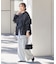【ARMY TWILL】 HOODED COAT