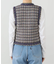 IENA LA BOUCLE LINTON ブライトツイードベスト