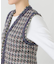IENA LA BOUCLE LINTON ブライトツイードベスト