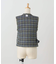 IENA LA BOUCLE LINTON ブライトツイードベスト