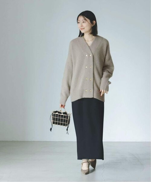 追加》YAK/ヤク ダブルボタンニットカーディガン 2｜ベーセーストック
