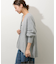 ヘアリーファーVネックカーディガン