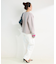 【WEB＋一部店舗限定】2層スムース編みニットブルゾン