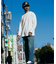 バックブラッシュ ワッフル クルーネック L/S