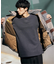 バックブラッシュ ワッフル クルーネック L/S