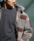 バックブラッシュ ワッフル クルーネック L/S