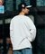 バックブラッシュ ワッフル クルーネック L/S