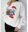 【GOOD ROCK SPEED/グッドロックスピード】 SMURF Sweatshirts：裏起毛スウェット