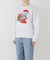 【GOOD ROCK SPEED/グッドロックスピード】 SMURF Sweatshirts：裏起毛スウェット