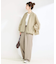 リブカラーブルゾン