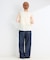 《追加4》ウォッシャブル / DU JOUR/デュ ジュール TROUSER JEAN