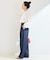 《追加4》ウォッシャブル / DU JOUR/デュ ジュール TROUSER JEAN