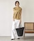 ROHE/ロヘ Crew neck with open armholeニット