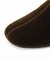 GRISE5.5cmラウンドベルベットショートブーツ