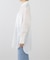 SLOAN/スローン THE COTTON VOIL BOYFRIEND シャツ