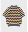 COOHEM / コーヘン ZIGZAG SUKASHI KNIT PULLOVER 13-252-020
