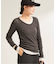 《追加》whisper rib long Tシャツ