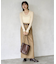 《追加》whisper rib long Tシャツ
