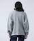【ANTS & ELEPHANTS】ジップ ワッフルヘンリーネックスウェット