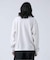 【ANTS & ELEPHANTS】ジップ ワッフルヘンリーネックスウェット