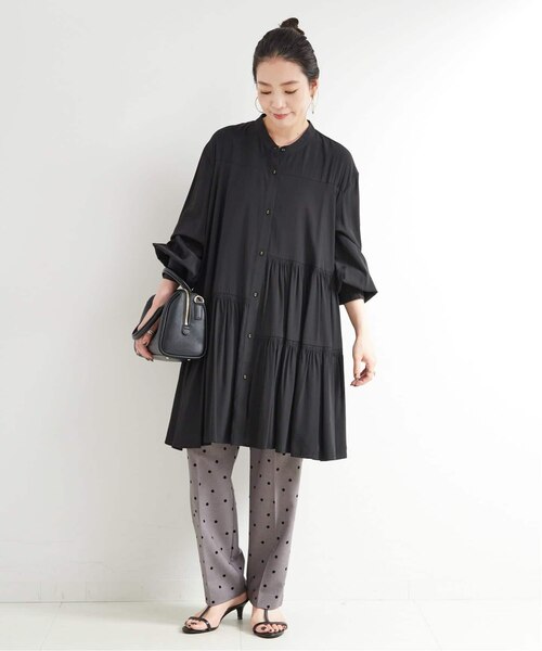 手洗い可 / ティアードミニワンピース｜ベーセーストックの