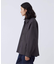 【Deux Allures/ドゥ アリュール】チェックボンディングシャツブルゾン