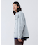 【Deux Allures/ドゥ アリュール】チェックボンディングシャツブルゾン