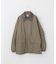【Deux Allures/ドゥ アリュール】レザーカラー ショートブルゾン