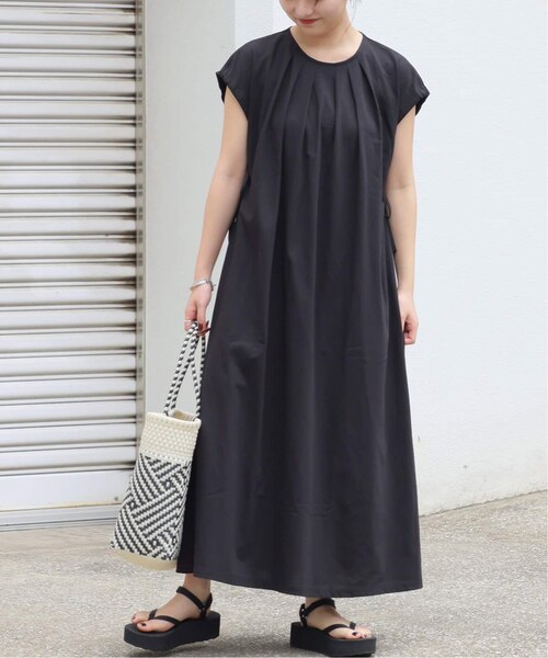 25AW新作］タックデザインジャージーワンピース｜ベーセー