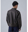フェード加工 フェイクレザー トラッカージャケット