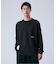 【OLIVEDRAB/オリーブドラブ】サーマルクルーネック ロングスリーブTシャツ