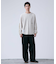 【OLIVEDRAB/オリーブドラブ】サーマルクルーネック ロングスリーブTシャツ