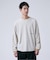 【OLIVEDRAB/オリーブドラブ】サーマルクルーネック ロングスリーブTシャツ
