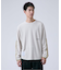 【OLIVEDRAB/オリーブドラブ】サーマルクルーネック ロングスリーブTシャツ
