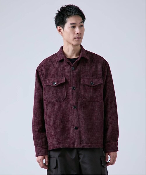 ツイードモール CPO シャツジャケット｜ベーセーストックの